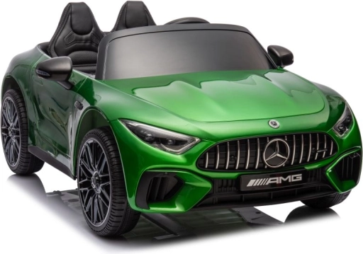 Detské elektrické autíčko MERCEDES-AMG SL63, lakované zelené