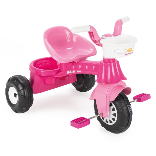 Trojkolka Daisy ružová pre deti
