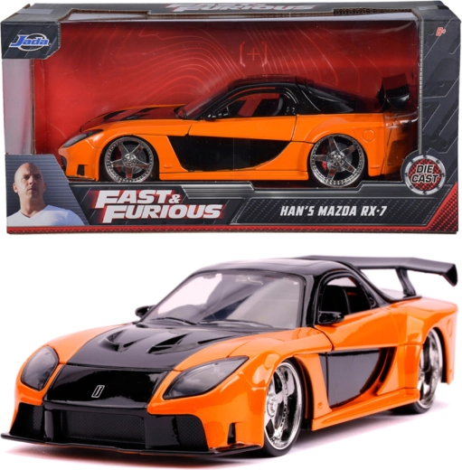 Model auta Mazda RX-7 FAST & FURIOUS 19 cm