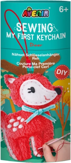 Kreatívna sada ušij si kľúčenku – jeleň