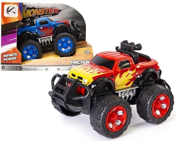 Jeep so zotrvačníkovým (friction) pohonom - 1 kus