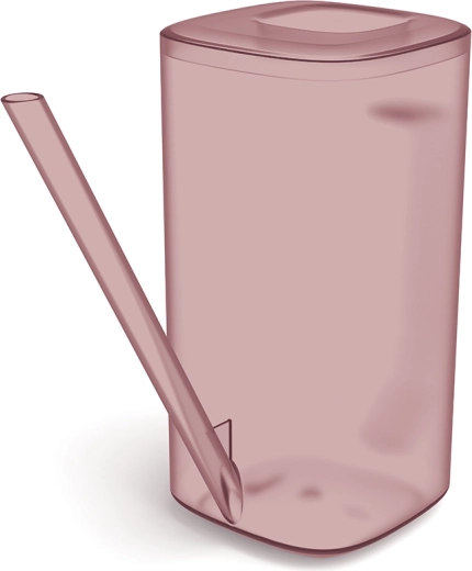 Krhla na polievanie Tubi 1,6 l transparentná marsala