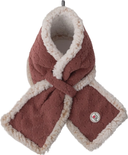 LODGER fleecový šál Folklore Fleece Rosewood