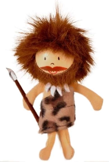 Fiesta Crafts prstový maňuška jaskynný muž