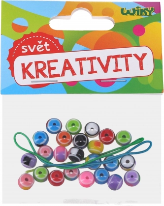 Farebné koráliky so šnúrkou