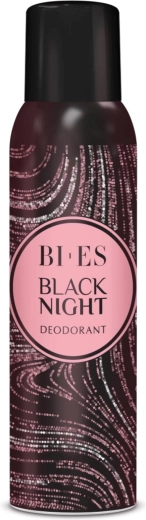 Bi-Es Black Night dámsky deodorant v spreji 150 ml