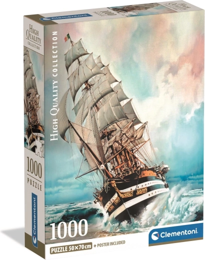 Clementoni puzzle 1000 dielikov Amerigo Vespucci