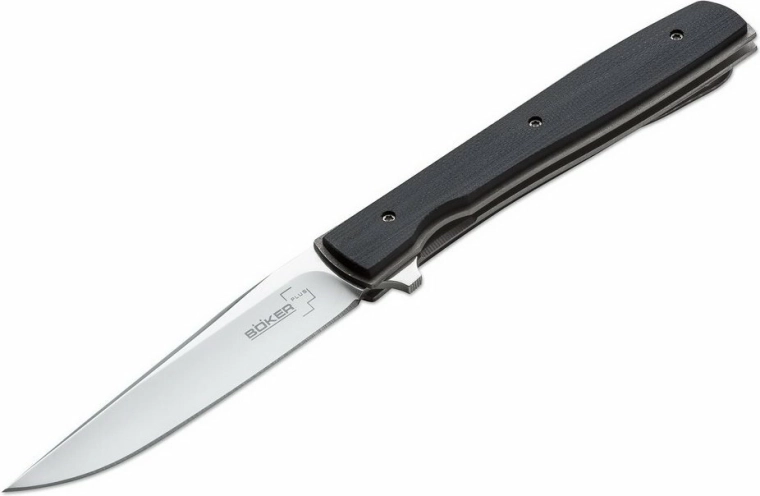 Böker Plus Urban Trapper vreckový nôž 8,7 cm, čierny G10