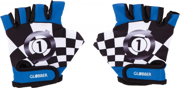 Detské rukavice Globber Navy Blue Racing XS