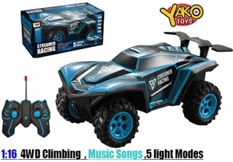 R/C auto 1:16 Racing Climber 4WD so svetlami a zvukmi