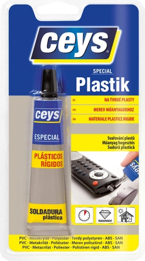 Lepidlo na tvrdé plasty CEYS 30 ml