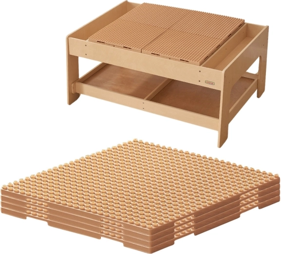 Masterkidz sada 4 nadstavcov na panel na stavanie z malých kociek