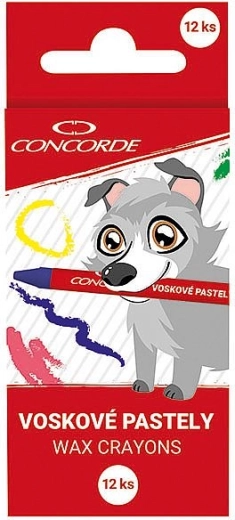 Voskové pastely CONCORDE 12 farieb