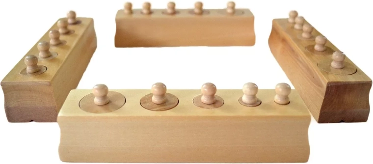 Montessori valčeky s úchytmi – zmenšená verzia - 1 kus