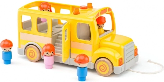 Veselý školský autobus so svetlami a zvukmi Woody