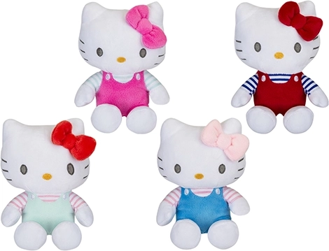 Hello Kitty plyšová mini figúrka 15 cm - 1 kus