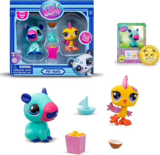 Hasbro Littlest Pet Shop Pet Jungle sada figúrok a doplnkov