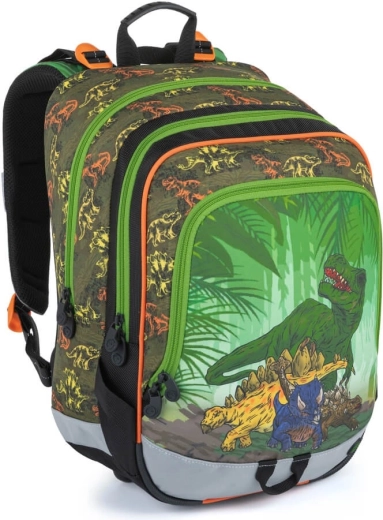 Bagmaster Alfa 21 C školský batoh dinosaurus
