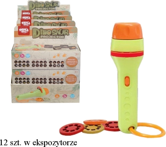 Detský projektor s dino obrázkami