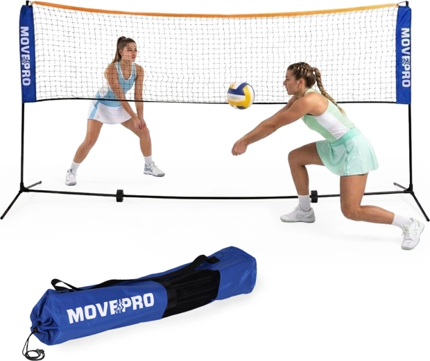 MOVEPRO univerzálna skladacia športová sieť 3v1 305 × 140 cm s taškou