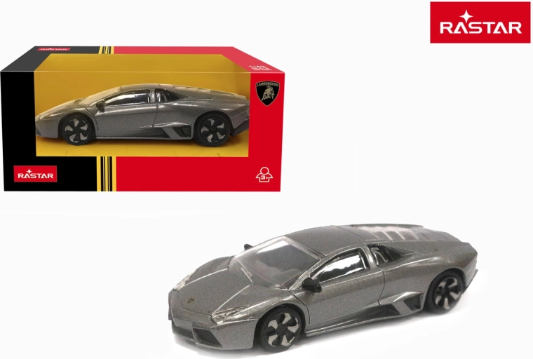 Model auta Rastar Lamborghini Reventon sivý 1:43 - 1 kus