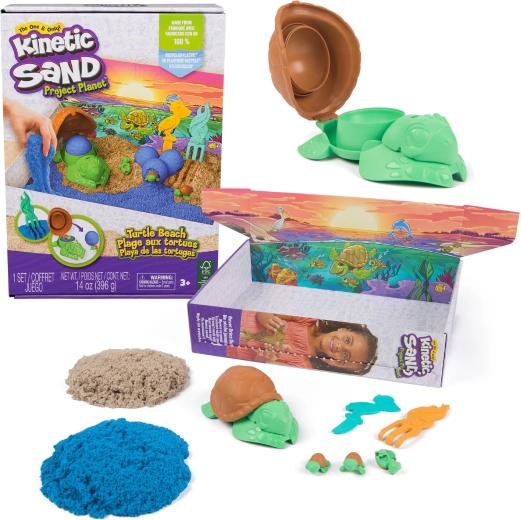Kinetic Sand Project Planet Morské korytnačky