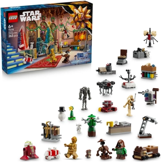 LEGO Star Wars adventný kalendár 2025