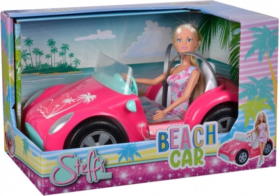 Bábika Steffi Love letné auto