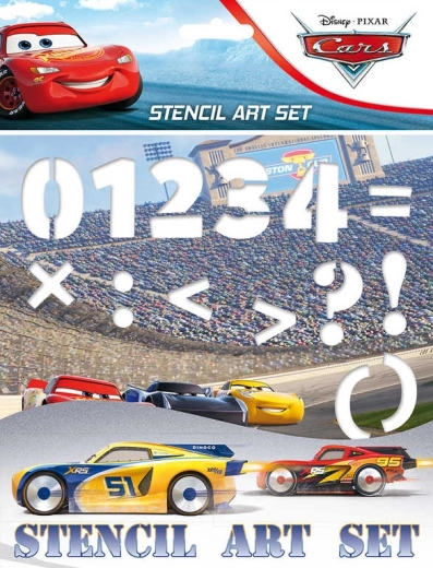 Jiří Models zábavné šablóny Autá (Cars) - 1 kus