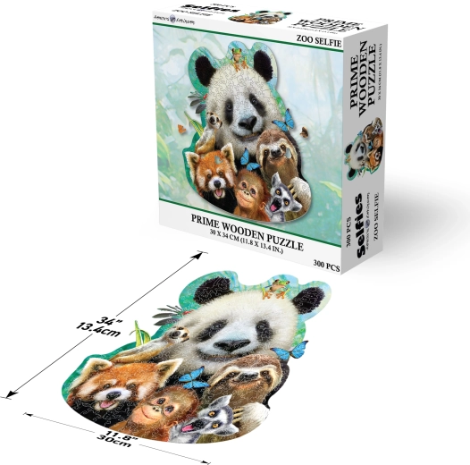 Drevené puzzle Afrika 300 dielikov PRIME 3D