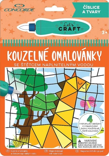 Kúzelné omaľovánky CONCORDE – číslice a tvary