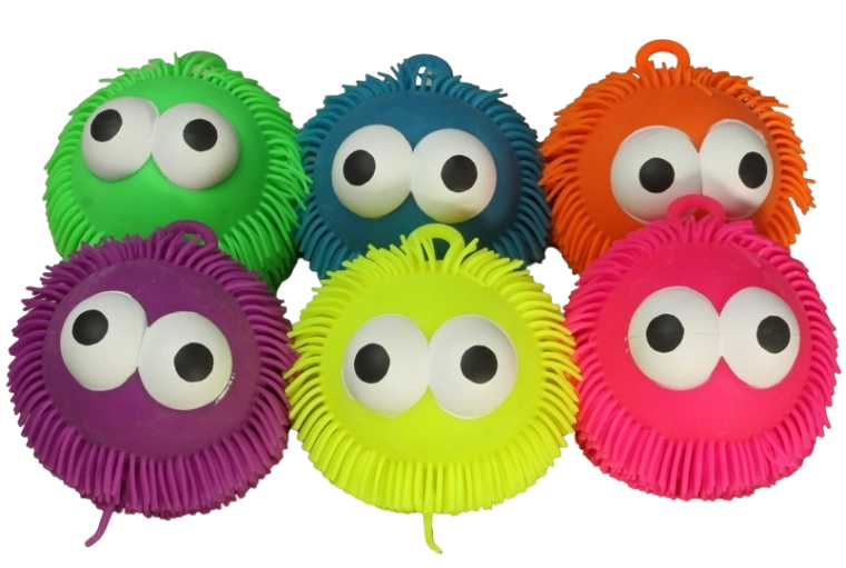 Antistresový mačkací ježko so svetelným efektom 15 cm – viac farieb