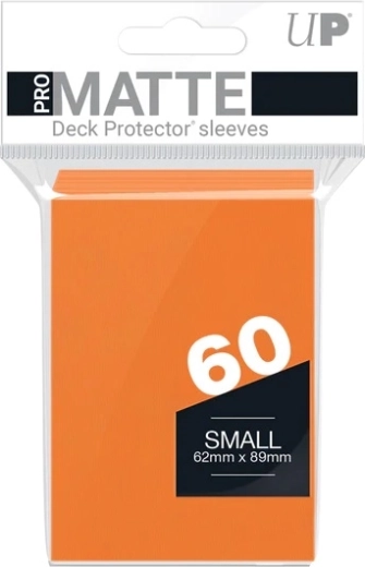 Ultra PRO pro-matte obaly na karty small oranžové (60 ks)