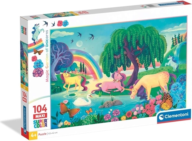 Puzzle maxi 104 dielikov Noli Jednorožce Clementoni