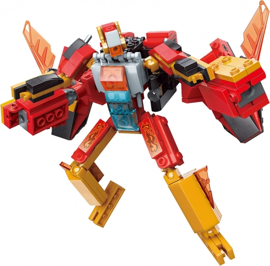 Qman prestaviteľný robot a stíhačka Flying Bombing Soldier