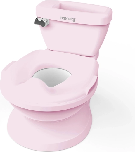 Ingenuity detský nočník so zvukom My Size ružový