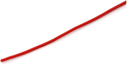 MSP silikónový vodič 1,0 mm² (17 AWG) červený 1 m