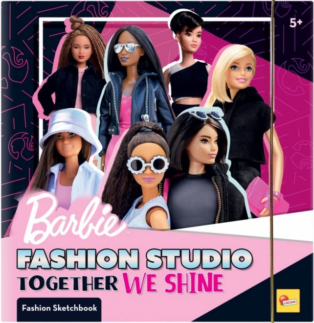 Kreatívna knižka na navrhovanie Barbie