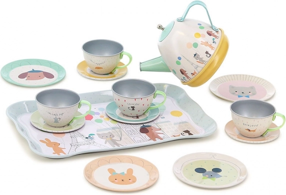 Vilac detský čajový servis s melódiou