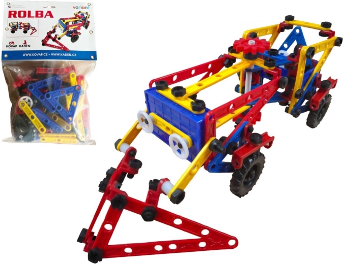 Variant mini traktor – polytechnická stavebnica (209 dielov)
