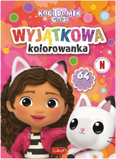 Gábinin kúzelný domček jedinečné omaľovánky