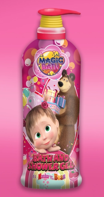 Sprchový gél 1000 ml Máša a medveď