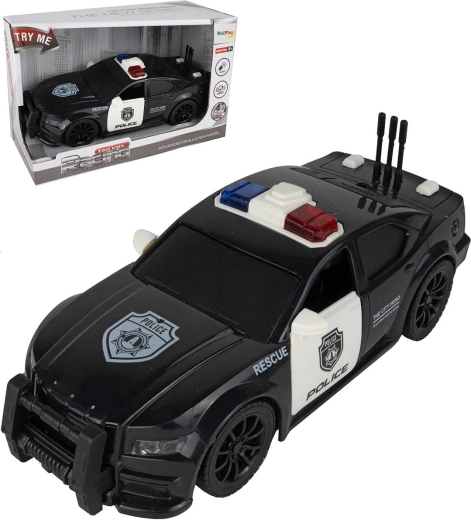 Policajné auto Polícia 1:20 na batérie so svetlom a zvukom – 1 kus