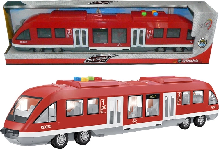 Interaktívny vlak so zvukovými a svetelnými efektmi