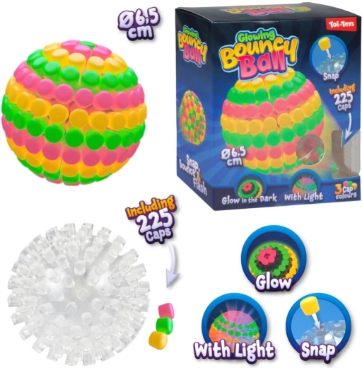 Kreatívna sada – svietiaca loptička na batérie