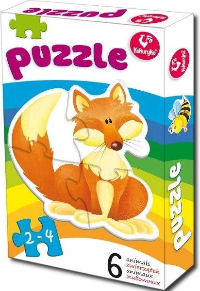 Moje prvé puzzle Zvieratká
