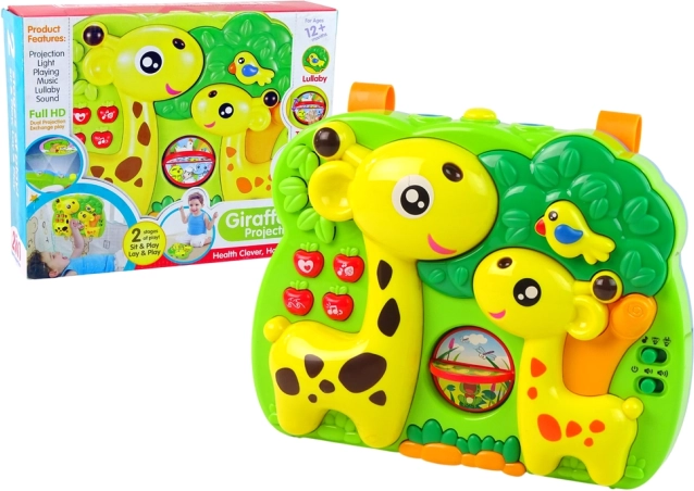 Projektor Panel so žirafou a Zvukom pre Deti