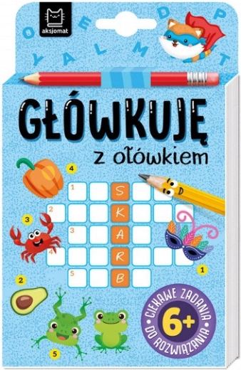 Premýšľam s ceruzkou – edukačná knižka s hádankami a ceruzkou (6+)