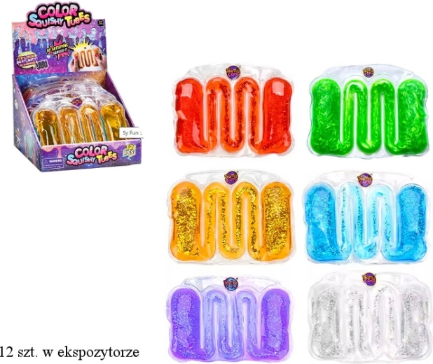 Antistresový stláčací loptička s tekutinou