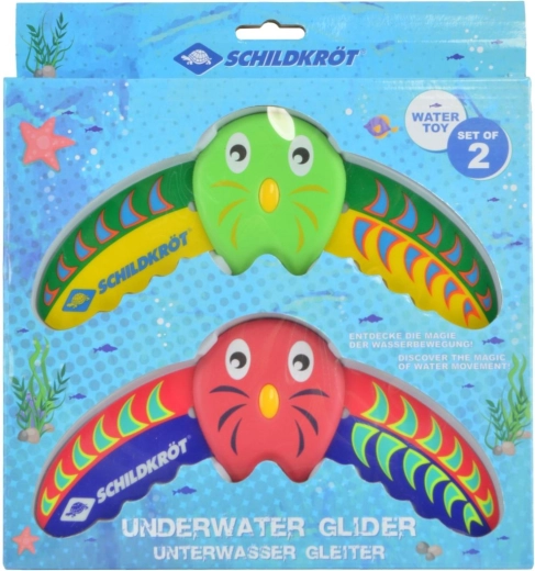 Schildkröt podvodný kĺzač raj (sada 2 ks)